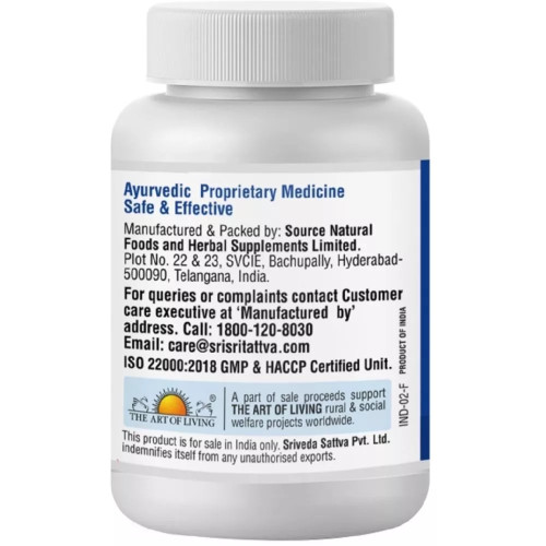 Sri Sri Tattva Turmeric Plus With Pepper 500Mg  Tablet (60 Tablets)