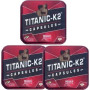 Titanic K2 Ayurvedic Power Booster  Capsulesule (6 Capsules, Pack of 3)