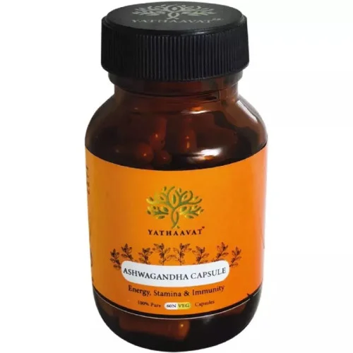 Yathaavat Ashwagandha  Capsules (60 Capsules)