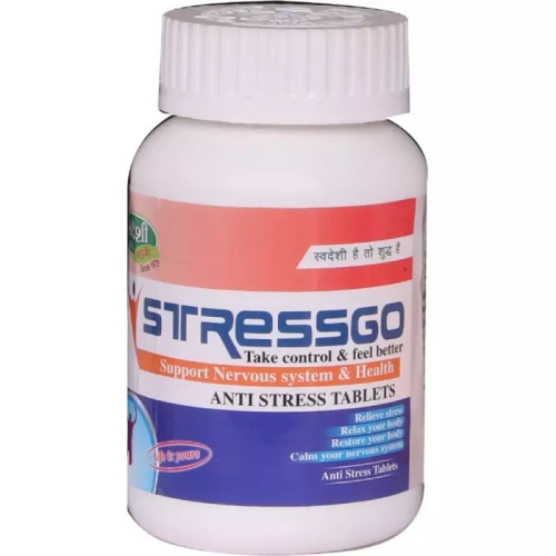 Swadeshi Ayurved Stressgo  Tablet (60 Tablets)