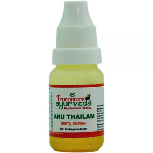 Travancore Ayurveda Anu Thailam (10ml)