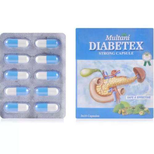 Multani Diabetex Strong  Capsules (30cap)