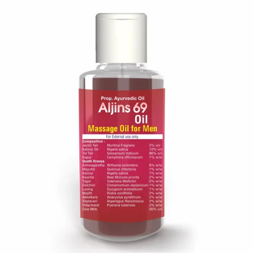 Xovak Pharma Tech Aljins 69 Oil For Enlargement Massage Oil For Men (50ml)