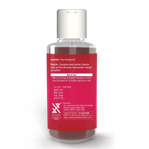 Xovak Pharma Tech Aljins 69 Oil For Female Breast Massage Oil (50ml)