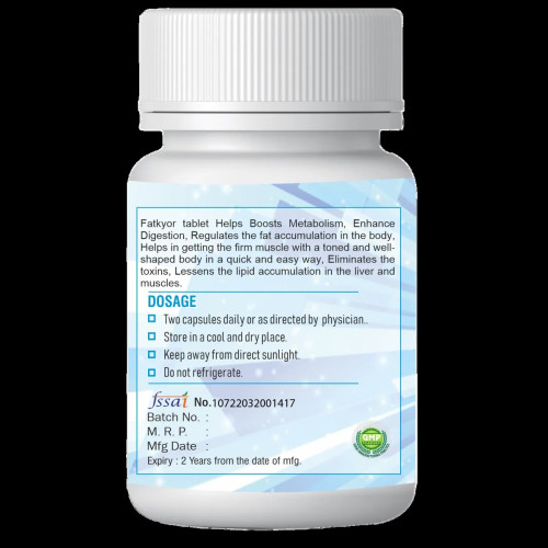 Xovak Pharma Tech Fatkyor  Capsules (60 Capsules)