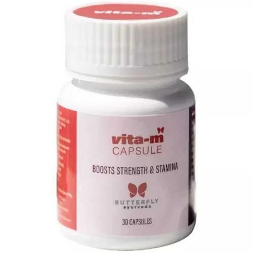Butterfly Ayurveda Vita-M  Capsules (30 Capsules)