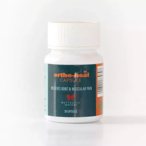 Butterfly Ayurveda OrthoHeal  Capsules (Relieves Muscular & Joints Pain) (30 Capsules)
