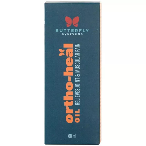 Butterfly Ayurveda OrthoHeal Oil (Relief from Muscular & Joints Pain) (60ml)