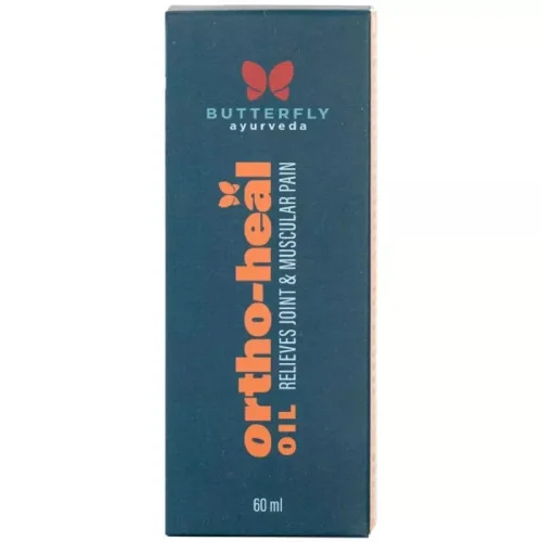 Butterfly Ayurveda OrthoHeal Oil (Relief from Muscular & Joints Pain) (60ml)