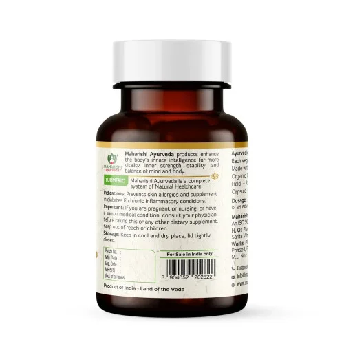 Maharishi Ayurveda Organic Turmeric  Tablets (60 Tablets)