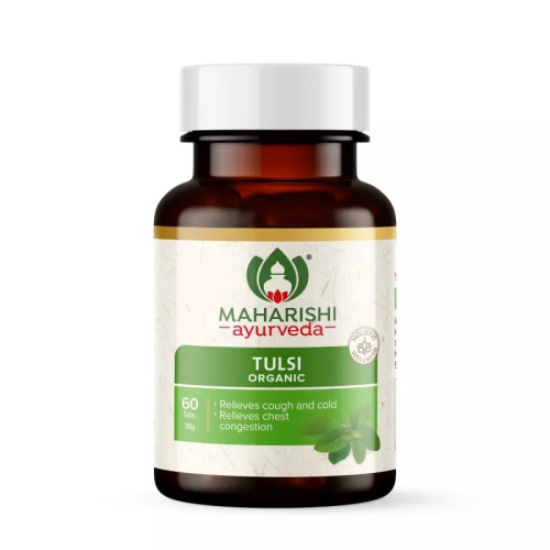 Maharishi Ayurveda Organic Tulsi  Tablets (60 Tablets)