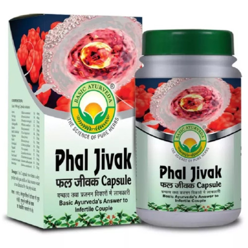 Basic Ayurveda Phal Jivak  Capsulesule (40 Capsules)