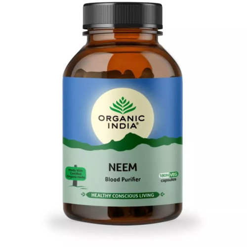 Organic India Neem  Capsulesule (180 Capsules)