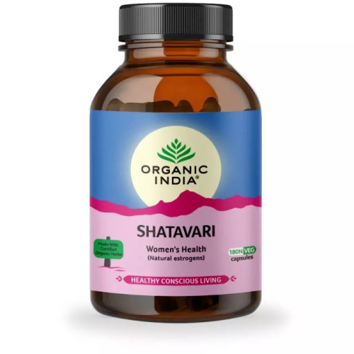 Organic India Shatavari  Capsules (180 Capsules)