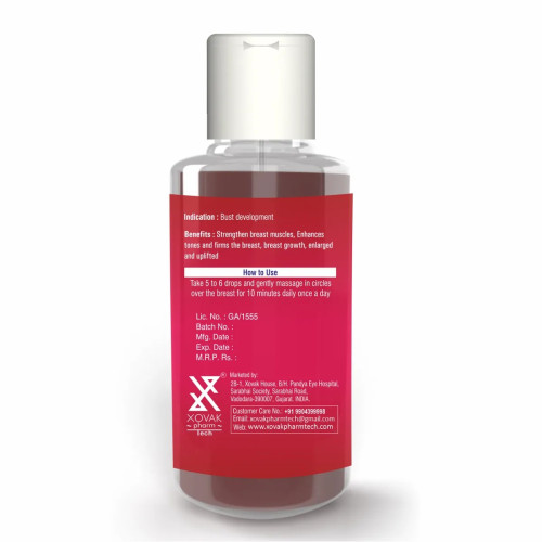 Xovak Pharma Tech Aljins 69 Oil For Female Breast Massage Oil (50ml, Pack of 2)