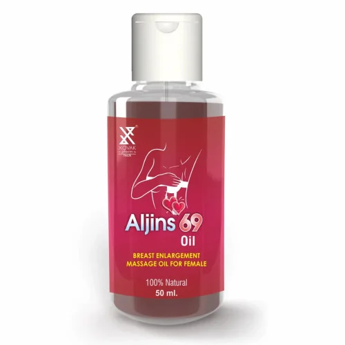 Xovak Pharma Tech Aljins 69 Oil For Female Breast Massage Oil (50ml, Pack of 4)
