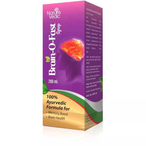 Nature Vedic Brainofast Syrup (200ml)