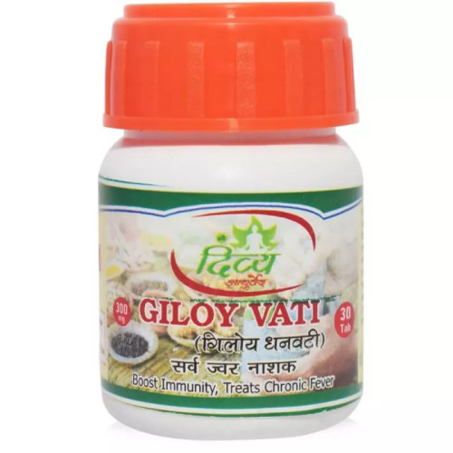 Shree Divya Ayurved Giloy GhanVati (30 Tablets)
