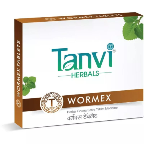 Tanvi Herbals Wormex Herbal Product (60 Tablets)