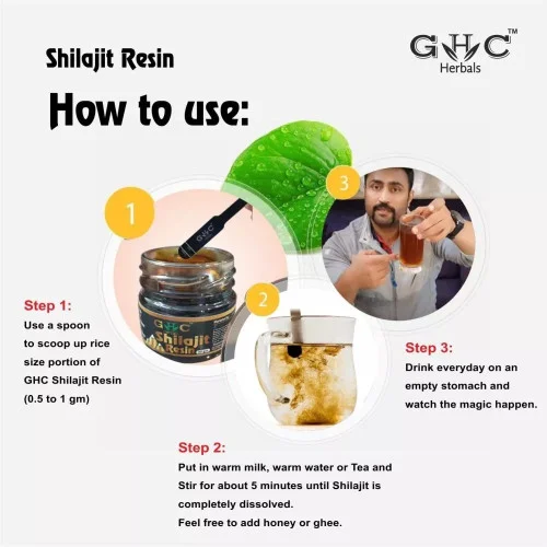 GHC Herbals Pure Shilajit Resin (30g)