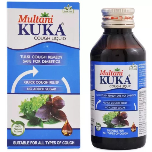 Multani Kuka Cough Syrup (Sugar Free) (100ml)