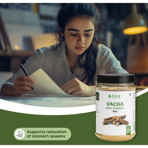 Bixa Botanical Vacha Root Powder Acorus Calamus (200g)