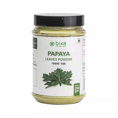 Bixa Botanical Papaya Leaves Powder Carica Papaya (200g)