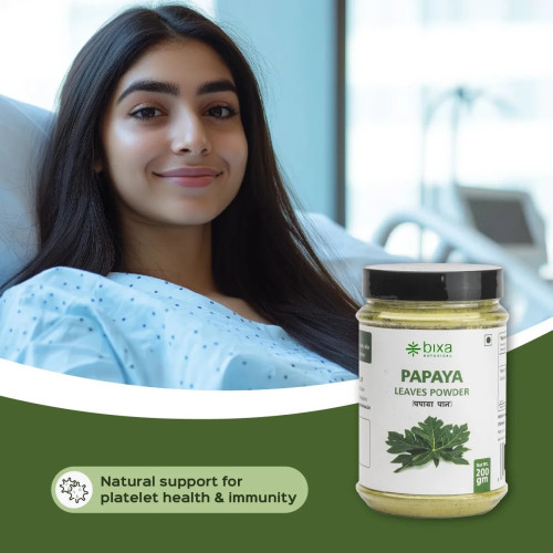 Bixa Botanical Papaya Leaves Powder Carica Papaya (200g)