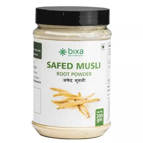 Bixa Botanical Safed Musli Root Powder Chlorophytum Borivilianum (200g)