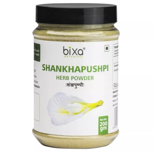 Bixa Botanical Shankhapushpi Herb Powder Convolvulus Pluricaulis (200g)