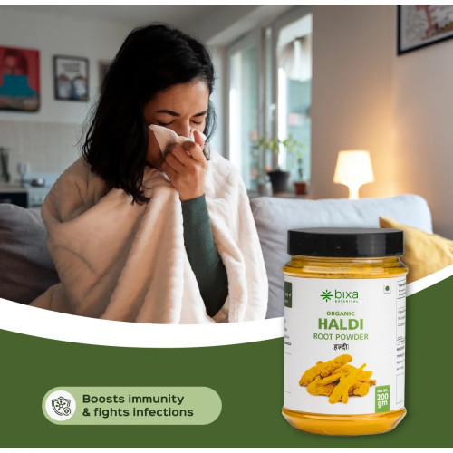 Bixa Botanical Haldi Powder Curcuma Longa (200g)
