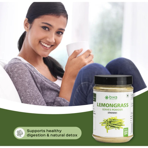 Bixa Botanical Lemongrass Leaves Powder Cymbopogon Citratus (200g)