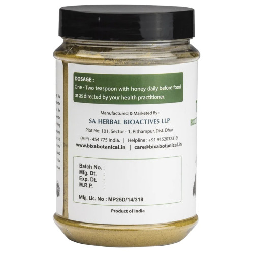 Bixa Botanical Trikatu Root & Fruits Powder Ginger + Kalimir + Pippali (200g)