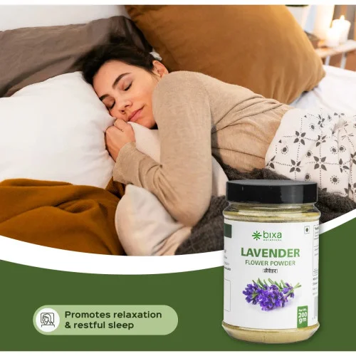 Bixa Botanical Lavender Flower Powder Lavandula Augustifolia (200g)