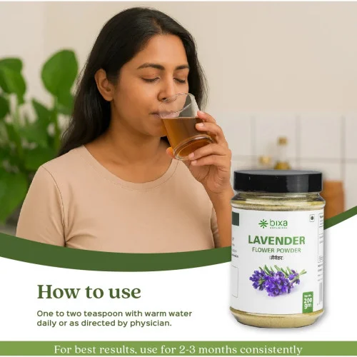 Bixa Botanical Lavender Flower Powder Lavandula Augustifolia (200g)