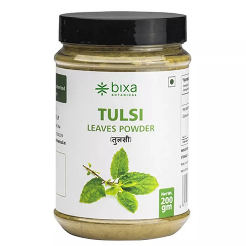 Bixa Botanical Tulsi Leaves Powder Ocimum Sanctum (200g)