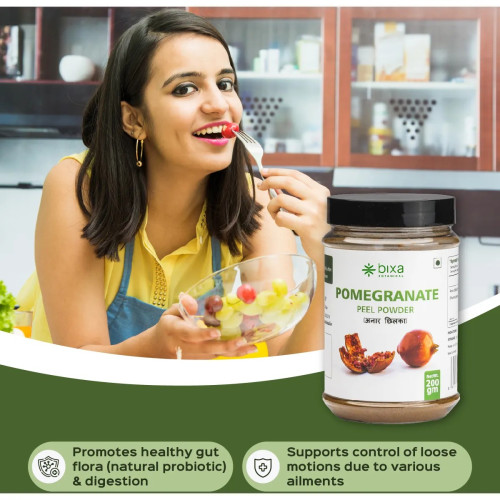 Bixa Botanical Pomegranate Fruit Peel Powder Punica Granatum (200g)