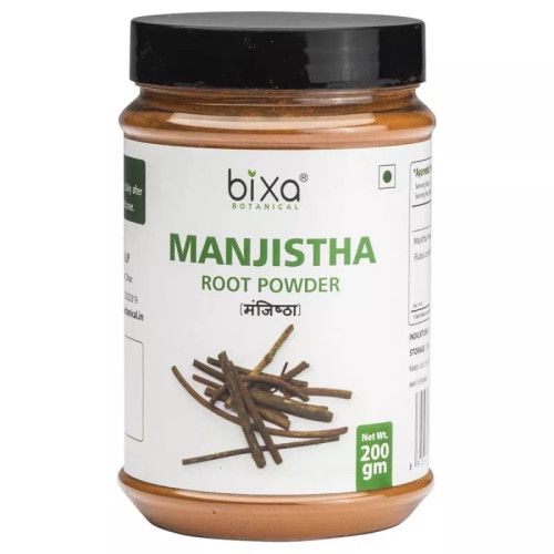 Bixa Botanical Manjistha Root Powder Rubia Cordifolia (200g)