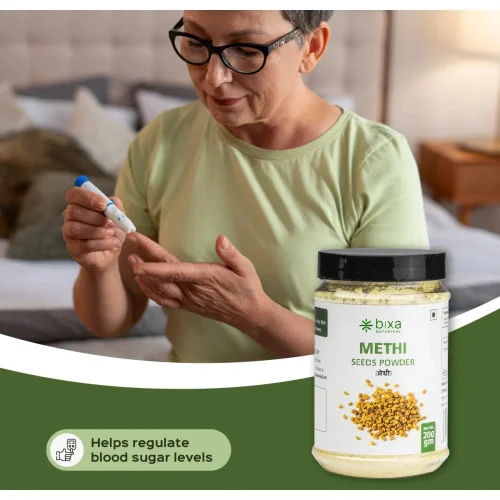 Bixa Botanical Methi Powder Trigonella Foenum-Graecum (200g)