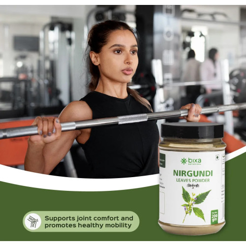 Bixa Botanical Nirgundi Leaves Powder Vitex Negundo (200g)