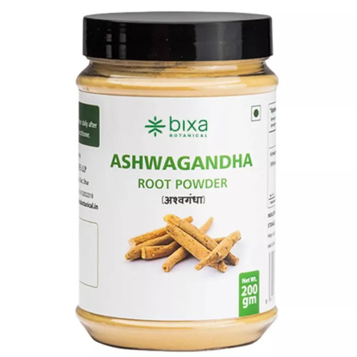 Bixa Botanical Ashwagandha Root Powder Withania Somnifera (200g)