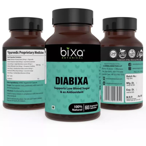 Bixa Botanical Diabixa  Capsules (60 Capsules)