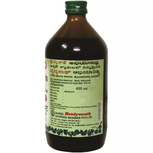 Baidyanath (Nagpur) Abhayarishta (450ml)
