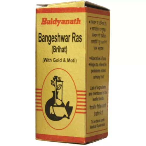 Baidyanath (Nagpur) Bangeshwar Ras Brihat With Gold And Pearl (25 Tablets)