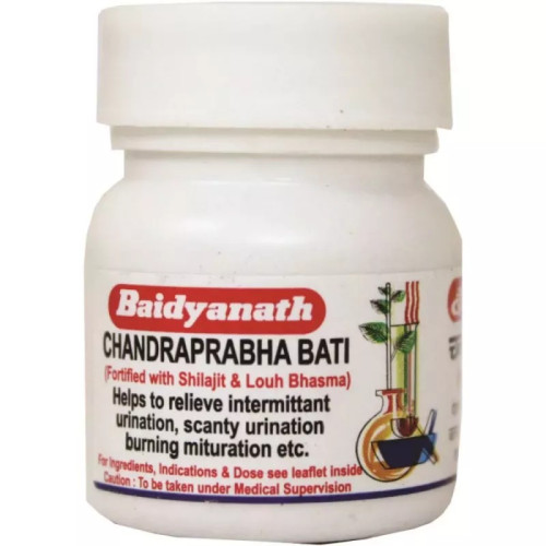 Baidyanath (Nagpur) Chandraprabha Bati (20 Tablets)