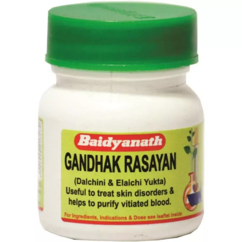Baidyanath (Nagpur) Gandhak Rasayan (40 Tablets)