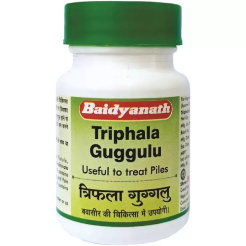 Baidyanath (Nagpur) Triphala Guggulu (80 Tablets)