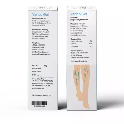 Swayamacare Varico Gel For Varicose Veins (30g)