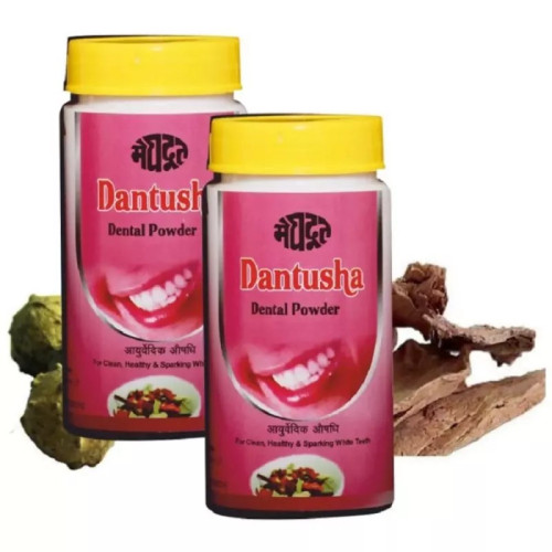 Meghdoot Ayurvedic Dantusha Churna (100g, Pack of 2)