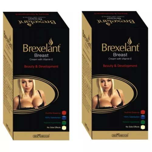 Zee Laboratories Brexelant Breast Enlargement Cream (60g, Pack of 2)